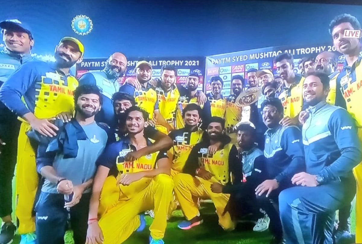 Syed Mushtaq Ali T20: Tamil Nadu became champions for the second time under the captaincy of Dinesh Karthik, defeating Baroda in the final.