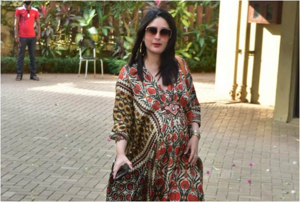 kareena kapoor spotted in kaftan dress for amrita arora birthday party