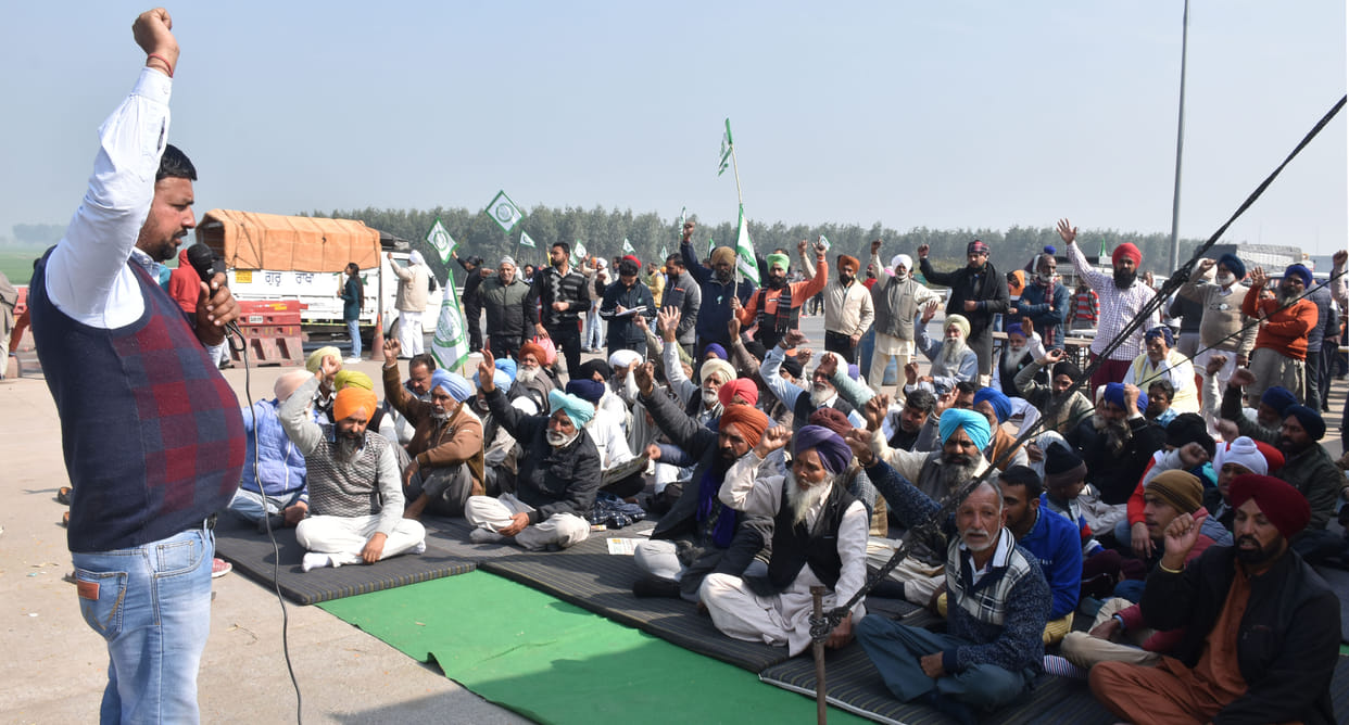 youth movement increased in farmars protest