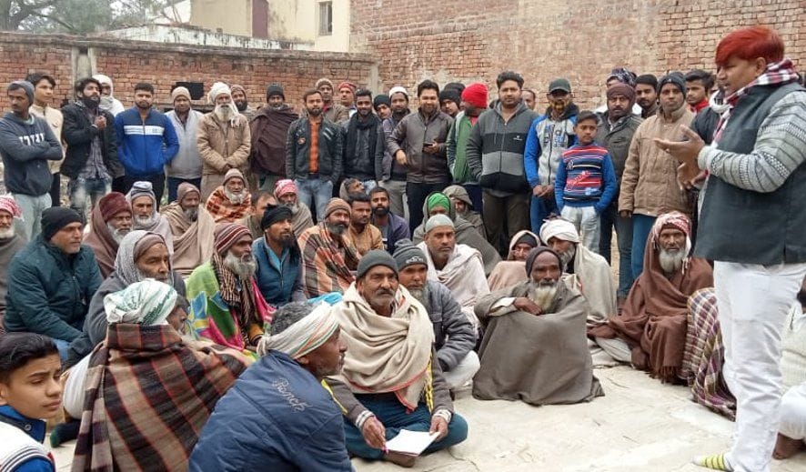 Contact made for farmer mahapanchayat in Najibabad