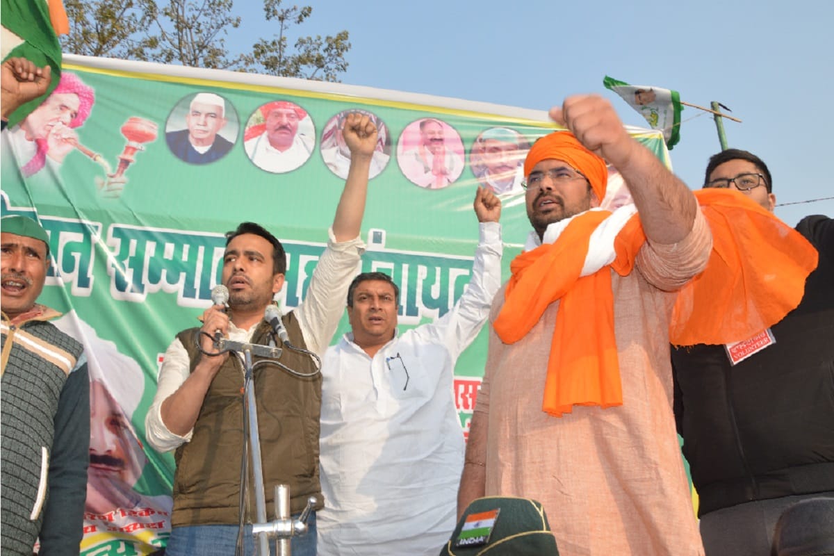 Bijnor Mahapanchayat Update: Gaurav Tikait and Jayant Chaudhary has targeted on BJP goverment