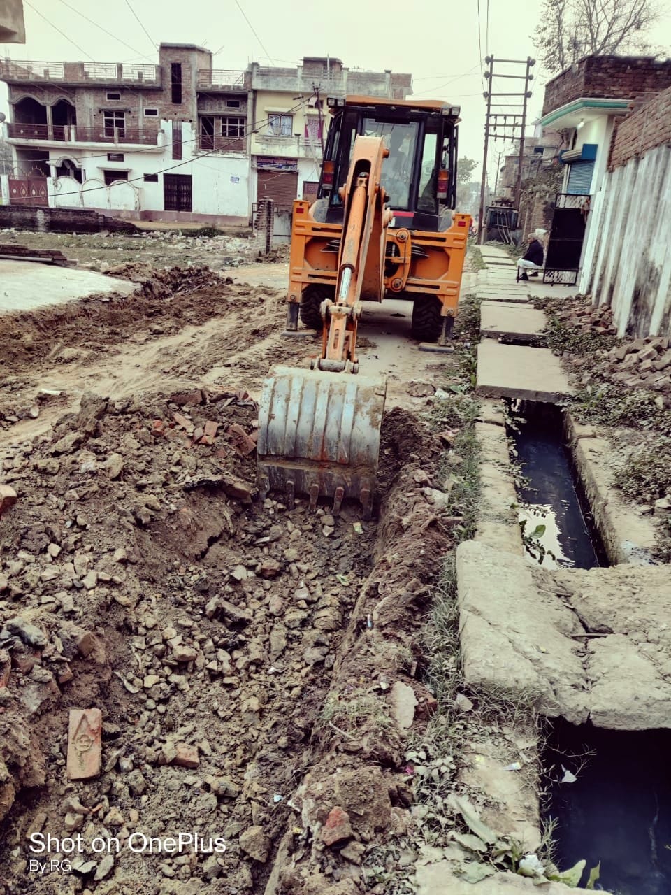 Roads were being dug without permission, PWD officials stopped work