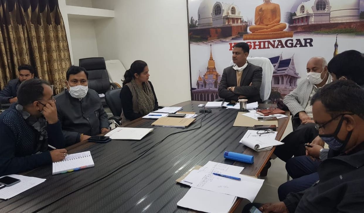 chief secretary video confrencing with dm