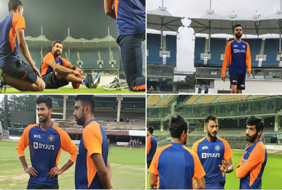 India vs England: Coach Ravi Shastri addresses Team India during nets session ahead of Chennai test