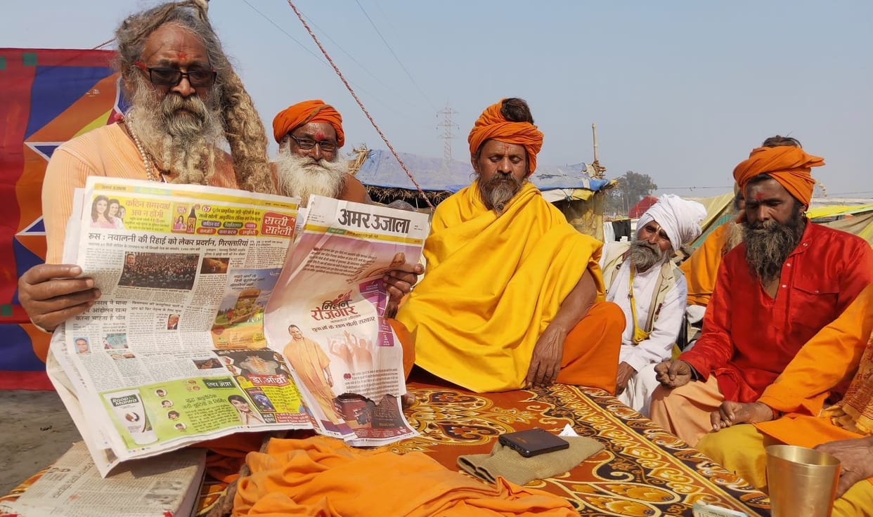 The confluence of restraint, practice and satsang is seen everywhere