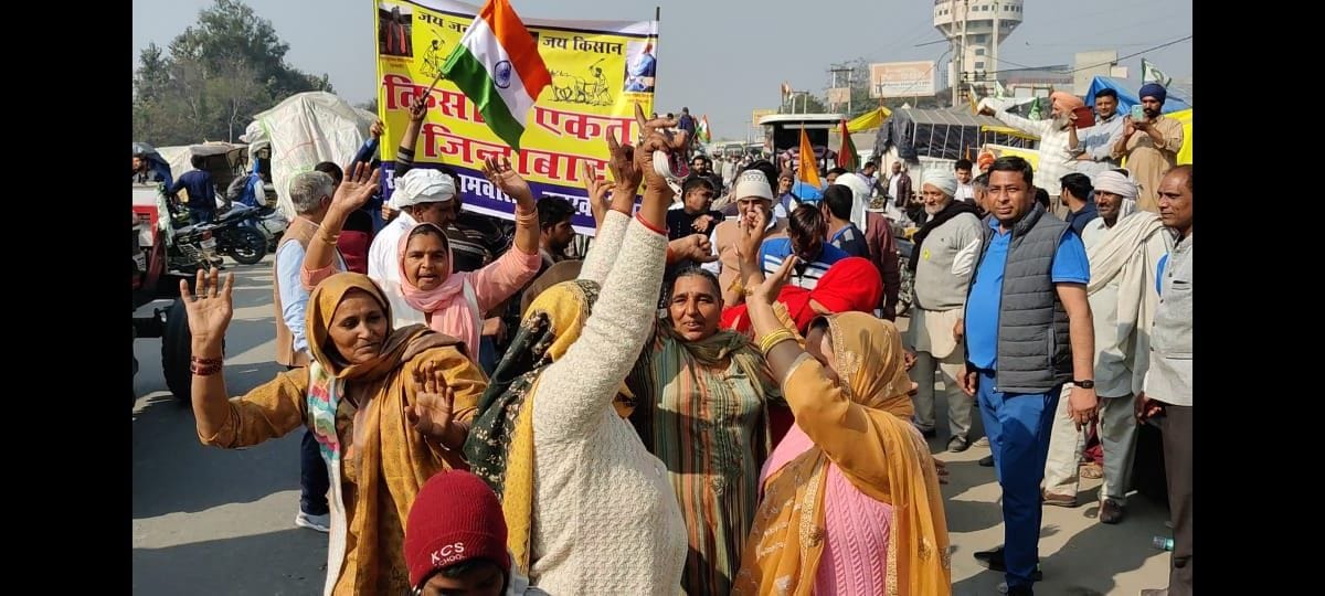 farmer protest, khap, womens,  dance