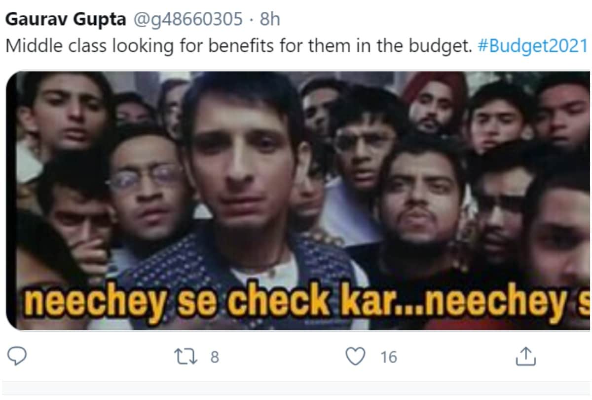 Memes Went Viral On Social Media after Nirmala Sitharaman Presented The Union Budget 2021