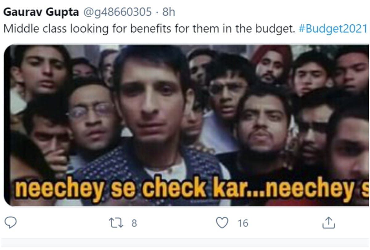 Memes Went Viral On Social Media after Nirmala Sitharaman Presented The Union Budget 2021