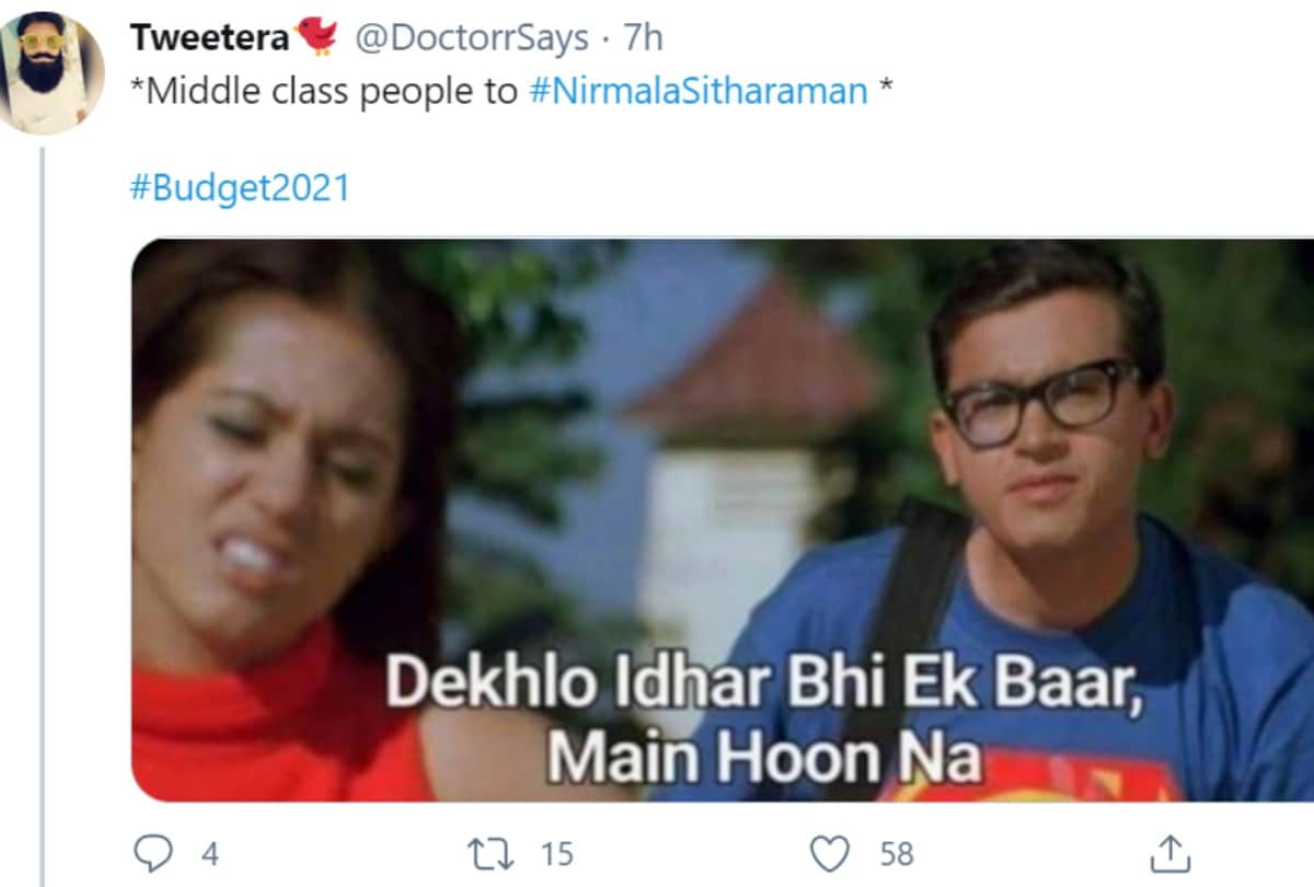 Memes Went Viral On Social Media after Nirmala Sitharaman Presented The Union Budget 2021