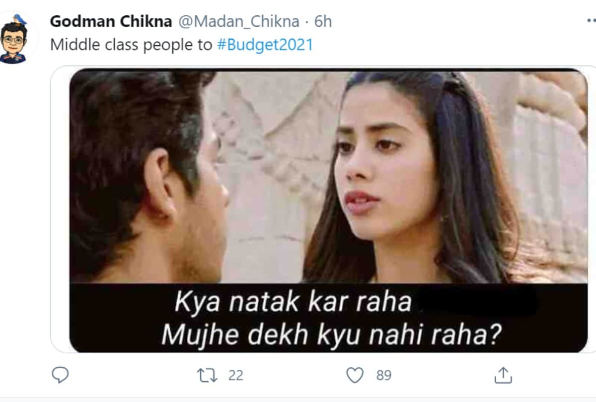 Memes Went Viral On Social Media after Nirmala Sitharaman Presented The Union Budget 2021