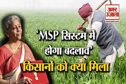 Budget 2021 Farmers Finance Minister Nirmala Sitharaman