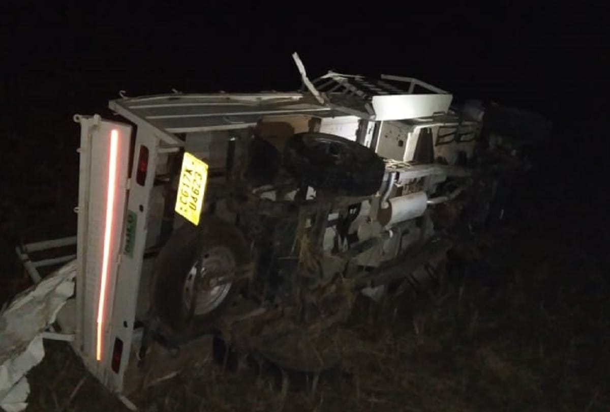 9 Dead, 13 injured after a van overturns in Odisha's Koraput