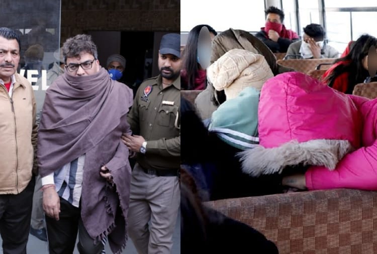 Organized Crime Control Unit of Punjab Police has uncovered Sex and gambling racket
