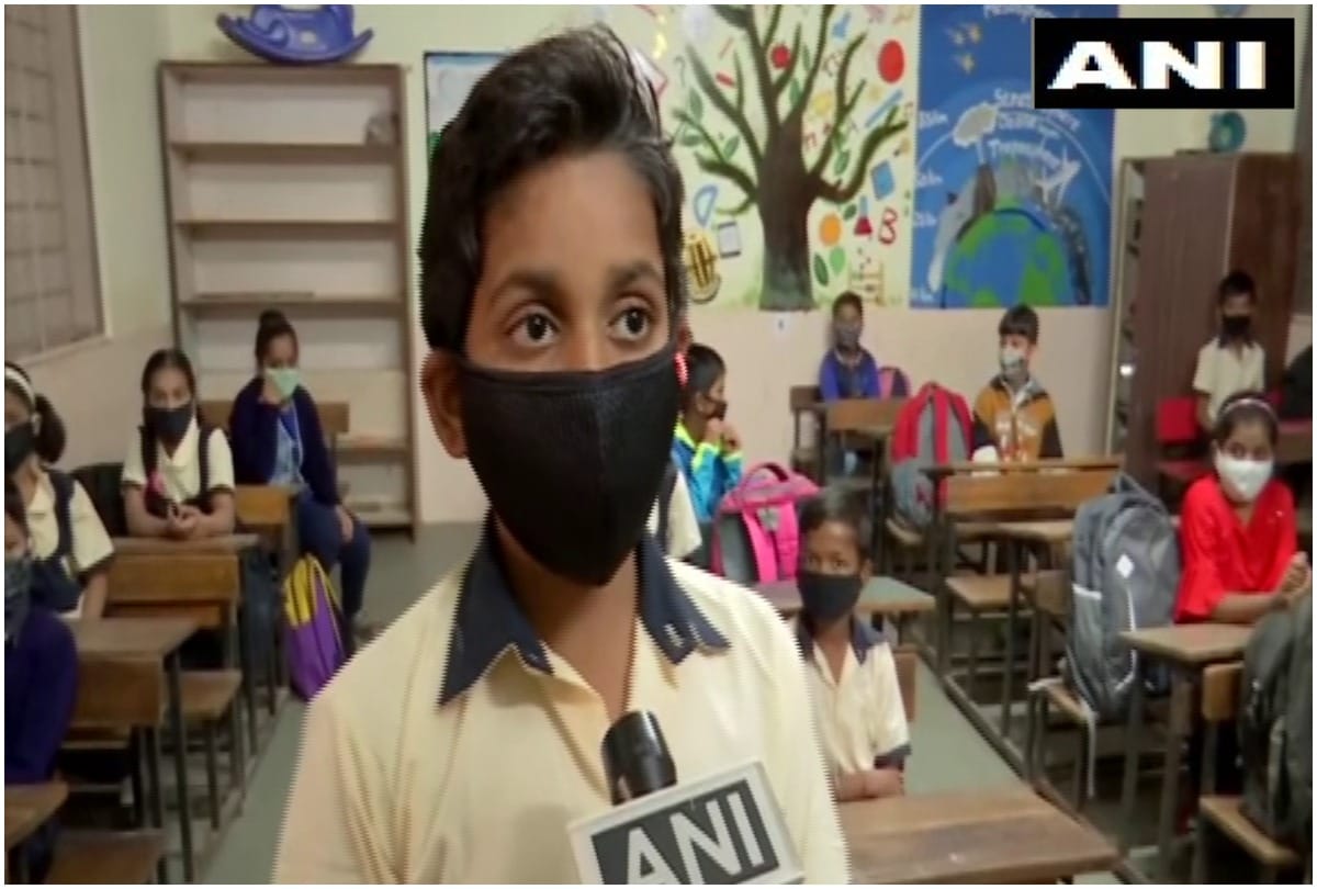 school reopen in gujarat, jammu and kashmir and maharashtra see photos
