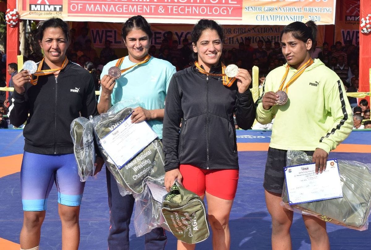 Women Senior National Wrestling Championship winners