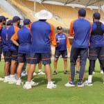 भारतीय टीम के साथ रवि शास्त्री