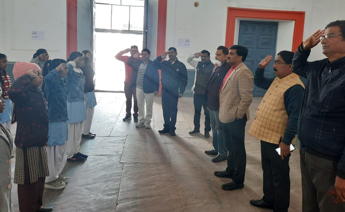 Vande Mataram singing rehearsal in schools