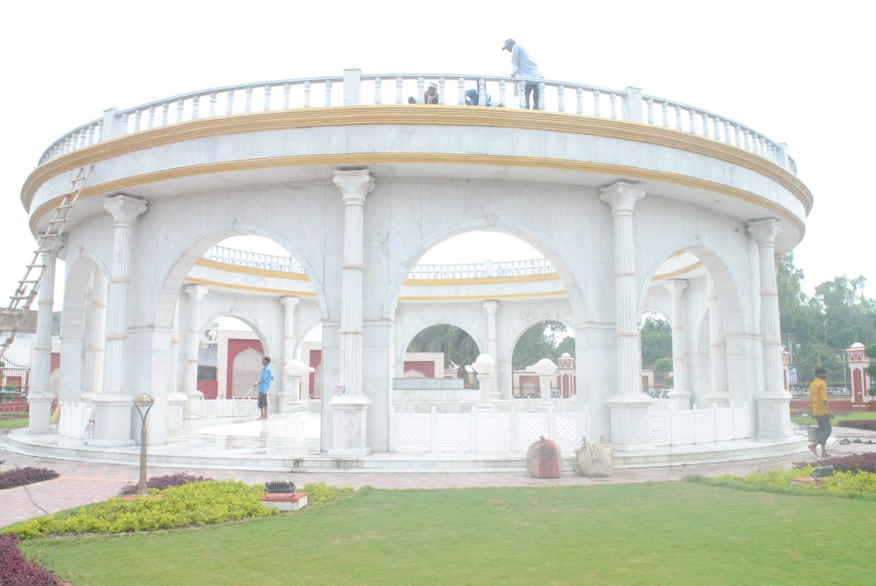 MLA did not approve to develop Gandhi Samadhi as a tourist place