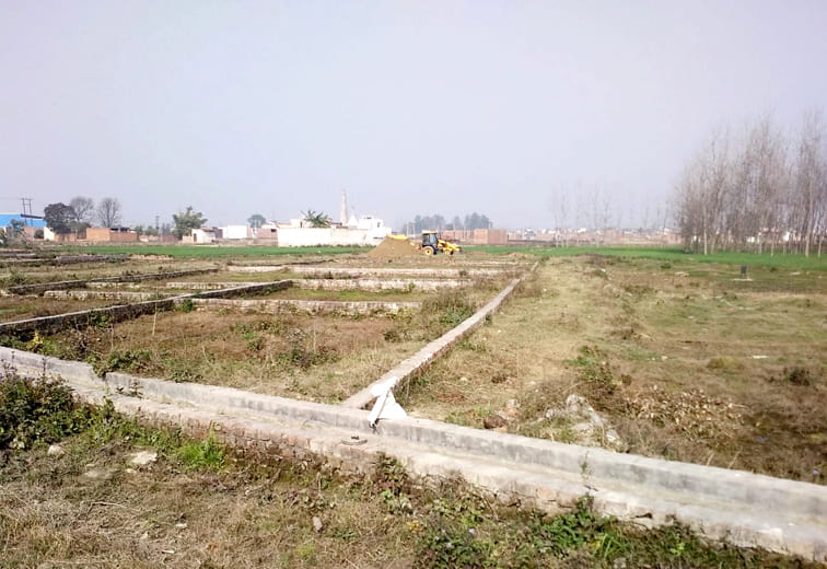 The colony was cut on the land of two and a half million ponds