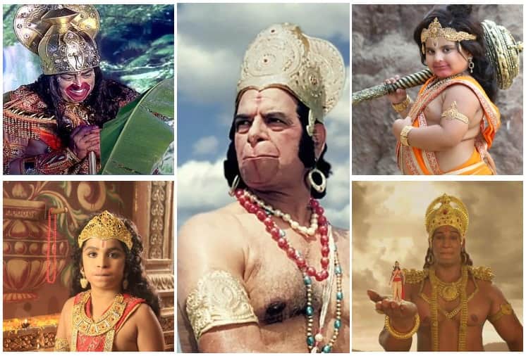 Actors who played LORD HANUMAN role in Indian Television Serials including Dara Singh