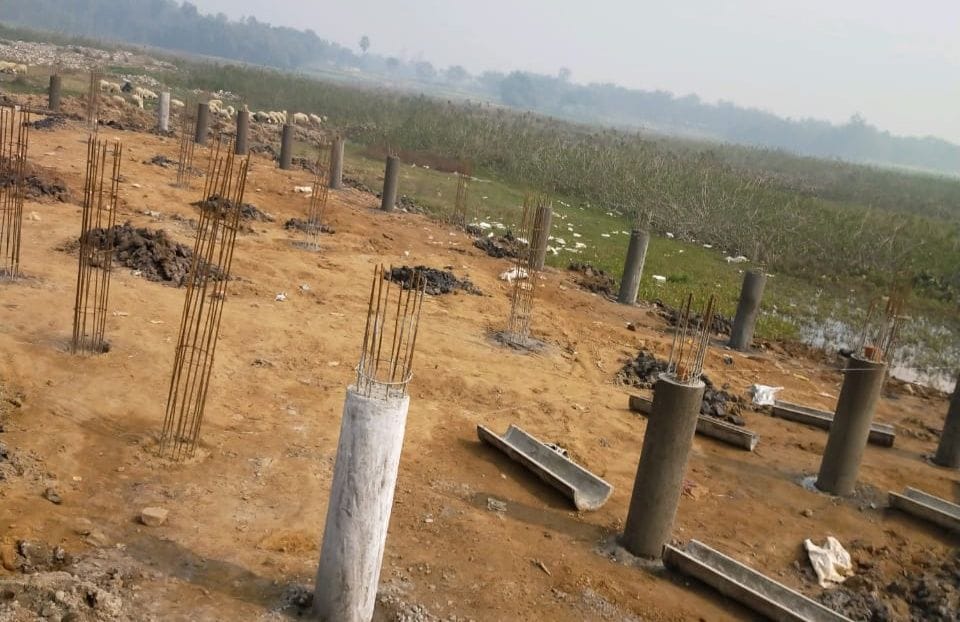 Construction of MRF Center started