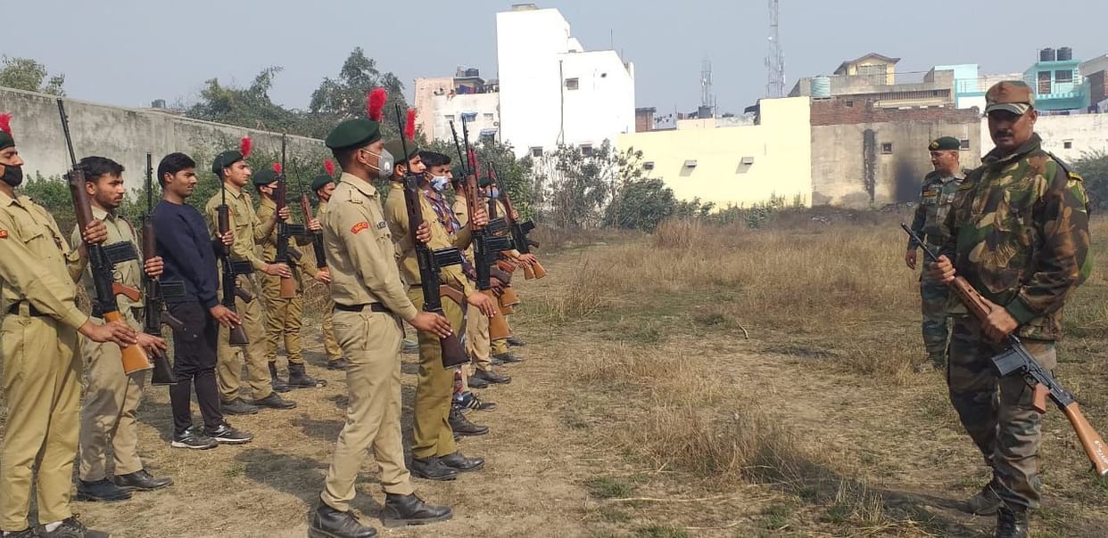 NCC's five-day annual camp started