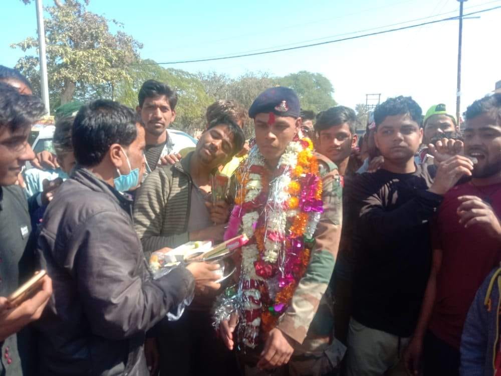 first army man welcomed in pali