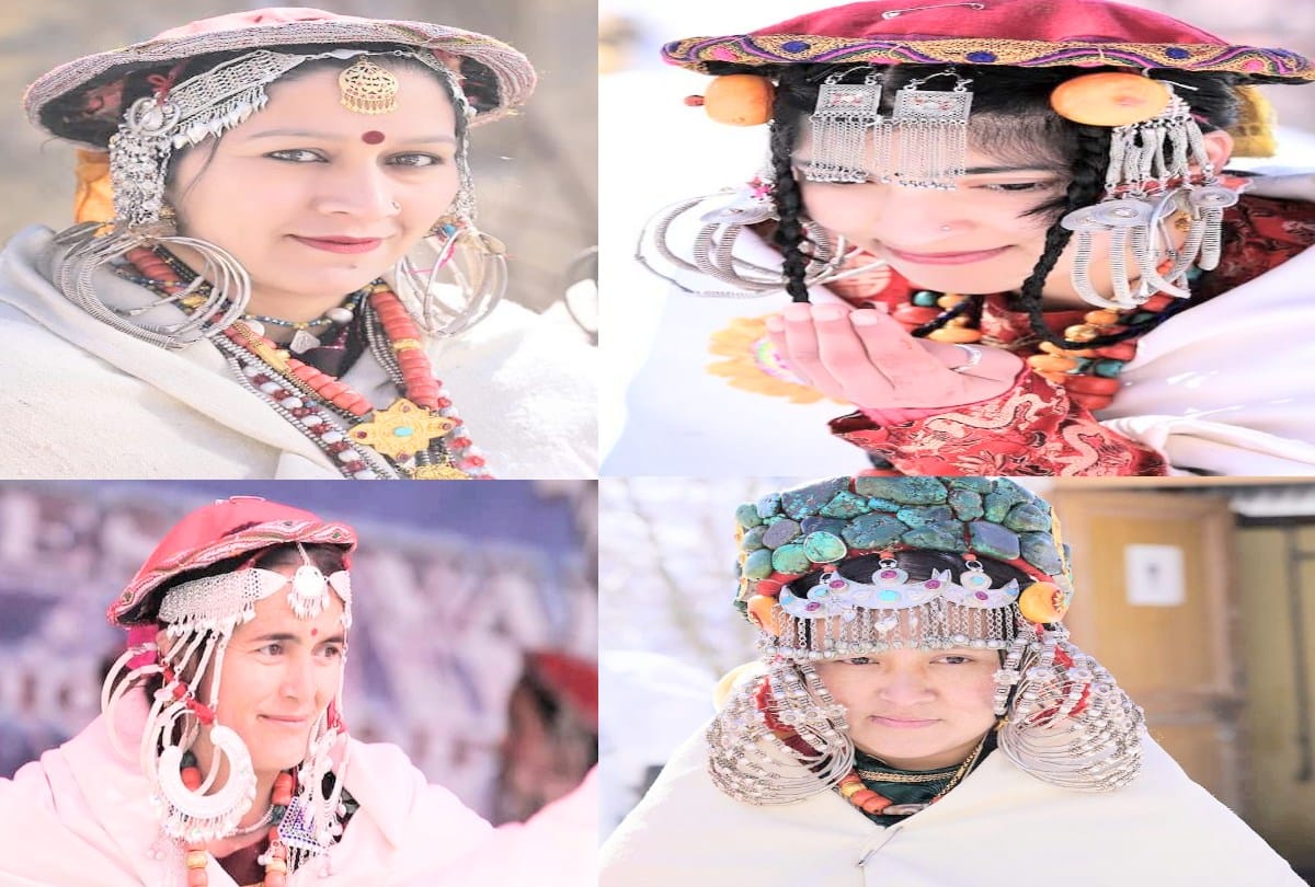 craze of traditional silver jewelery among Lahaul Valley women again, see spectacular pics