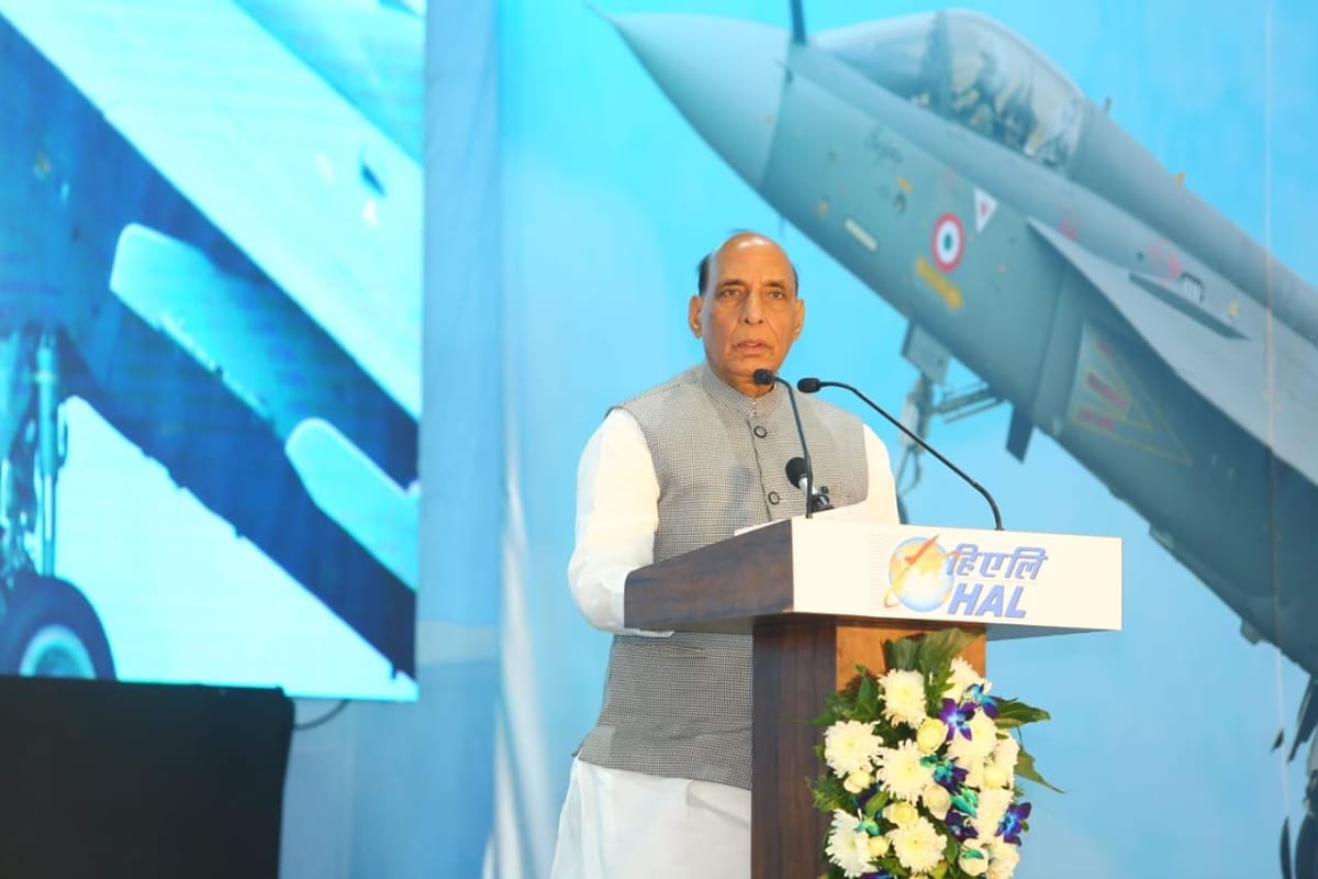 rajnath singh inaugurates hal second lca production line in bengaluru says it will become big step indian air force