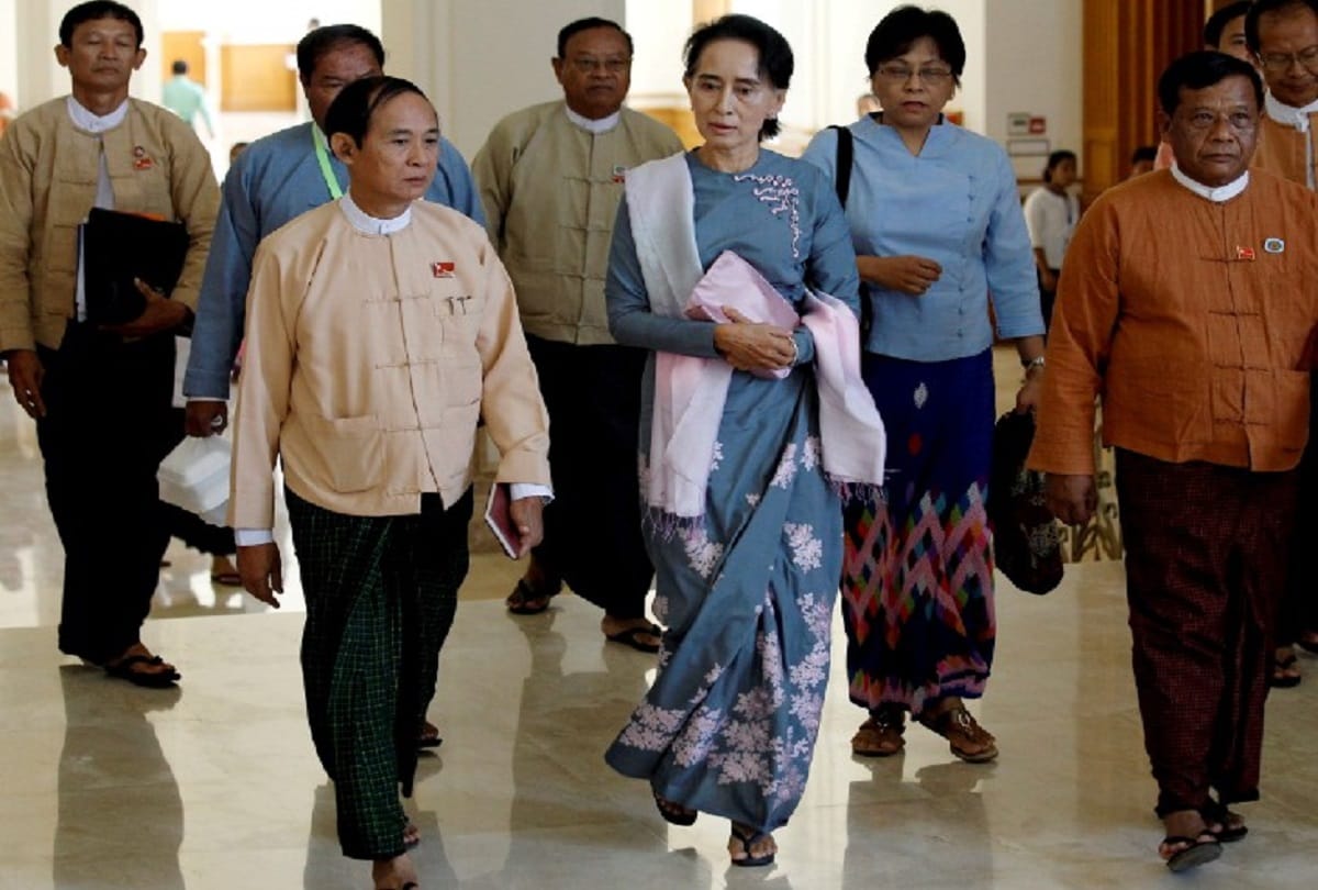 A Myanmar military court has sentenced National League for Democracy (NLD) leader Aung San Suu Kyi to four years in prison