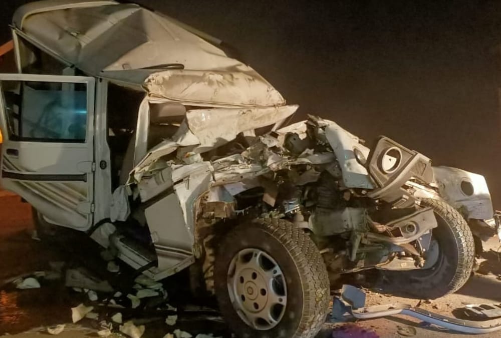 Two accidents in Bahraich because of fog.
