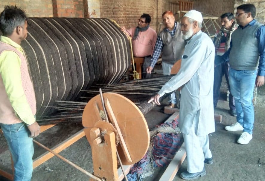 Blanket construction work started in Najibabad