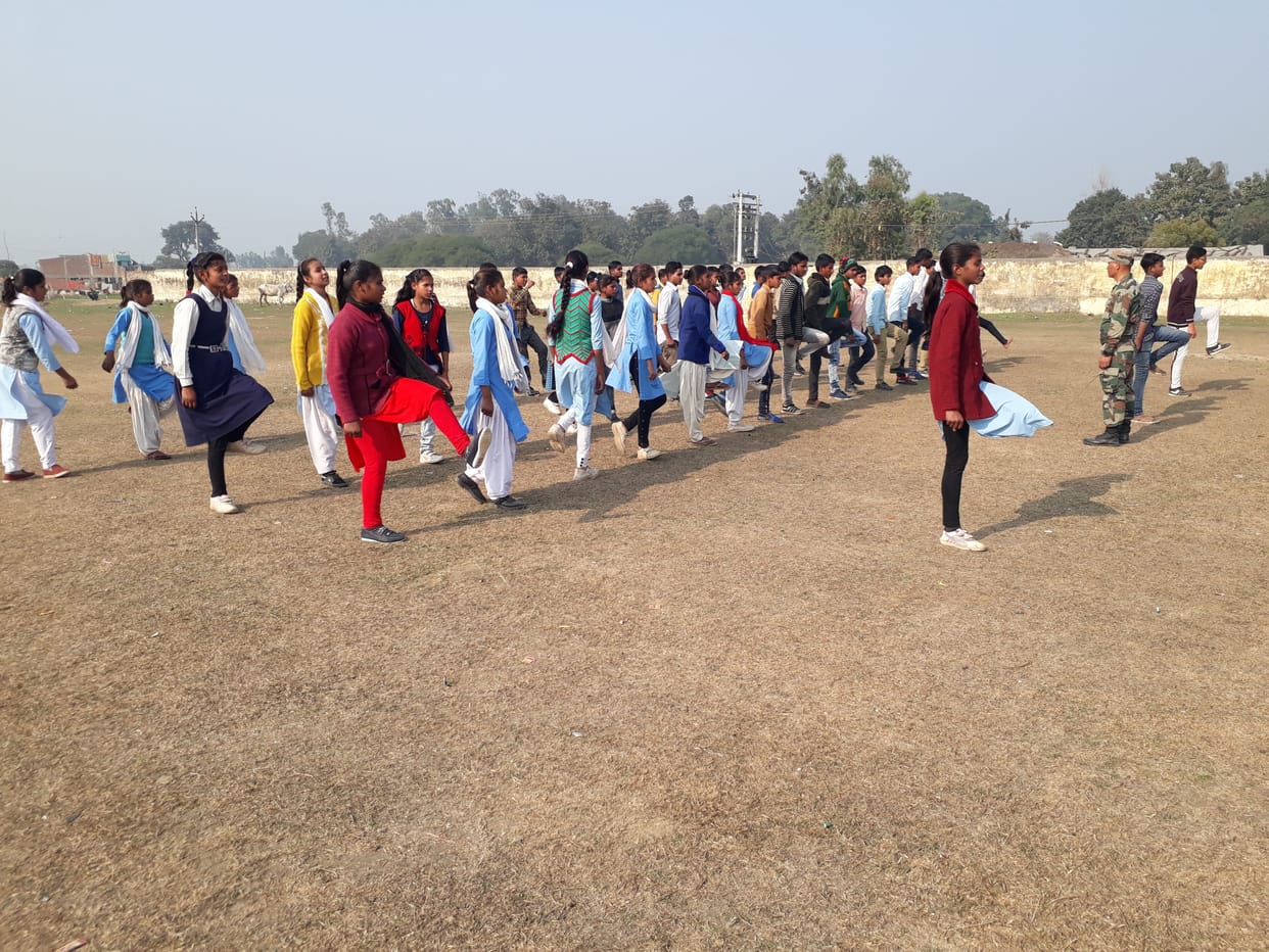 The cadet's main task is to be ready to serve the country