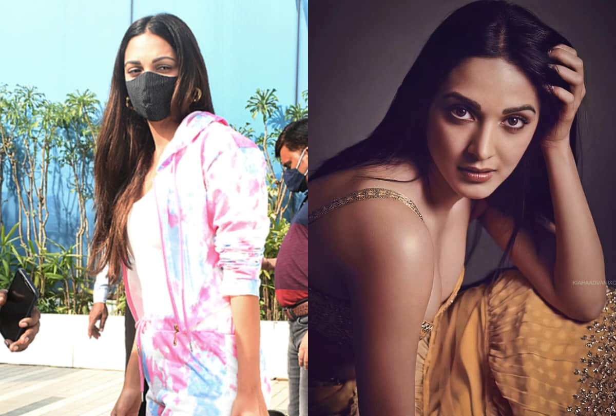 kiara advani in tie dye tracksuit for recent outing