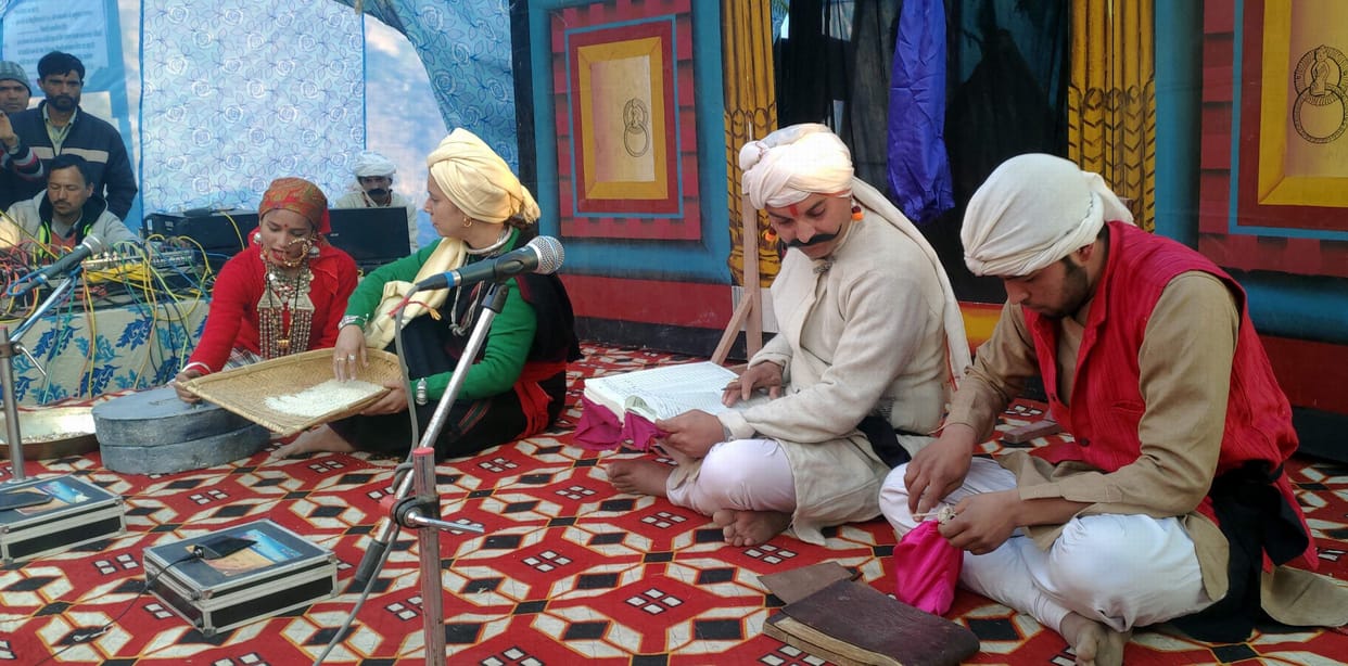 Condolence group staged Jeetu Bagdwal play