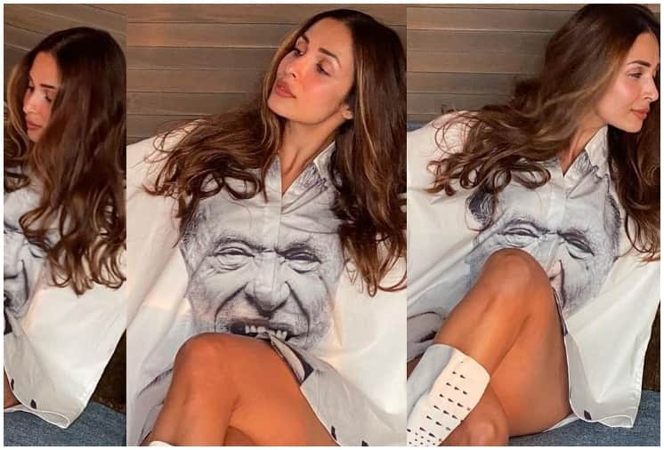 Malaika Arora Latest Photoshoot in White Shirt and White Boots Goes Viral