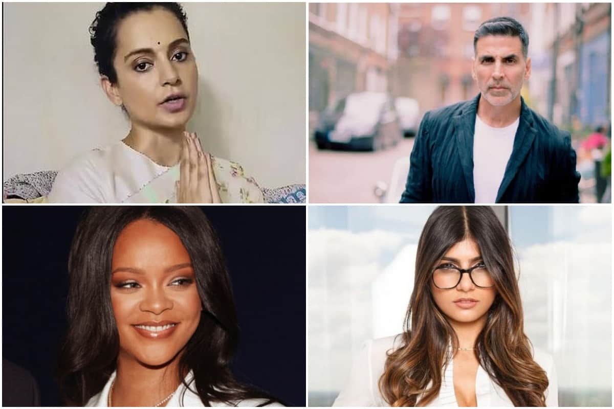Bollywood Star Kangana Ranaut Akshya Kumar on Kisan Andolan News: Bollywood Celebs kangana akshay Play Catch-Up As Rihanna Greta Thunberg Mia Khalifa Come Out To Support Farmer Protests