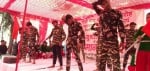 चौरी चौरा कार्यक्रम के दौरान सांस्कृतिक कार्यक्रम प्रस्तूूत करते बच्चे।