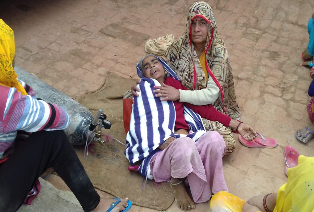 Farmer death due to train hit