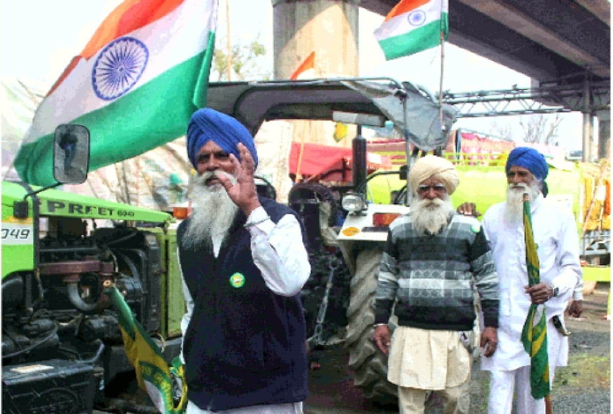 kisan andolan Police security tight on Singhu Ghazipur and Tikari border