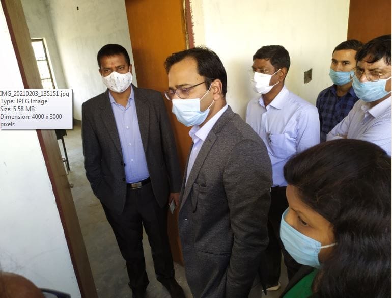 Hathras: Mandalayat angry over not having boundary wall in under-construction hostel