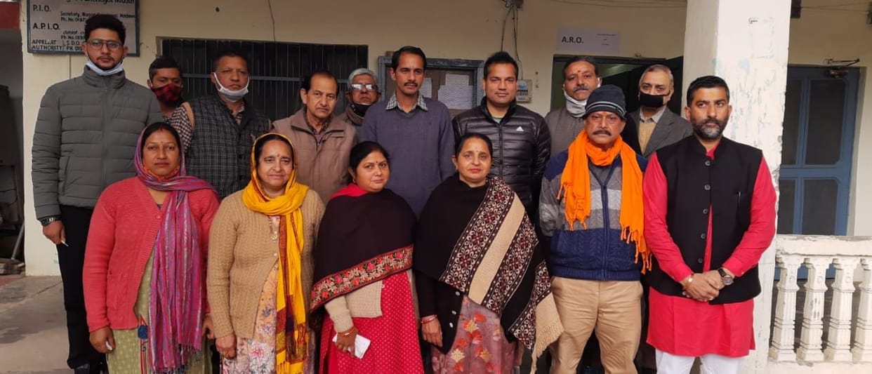nager panchyat nadaun first meeting
