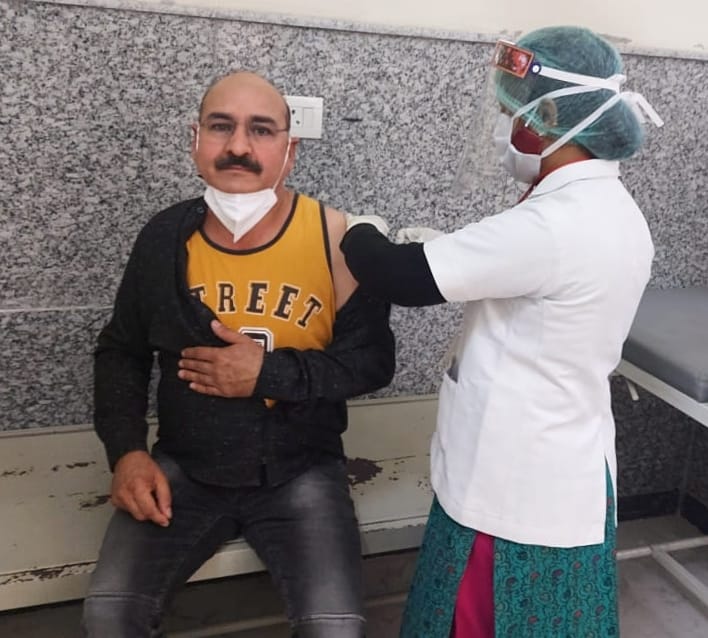 Vaccination done at 29 booths in the district