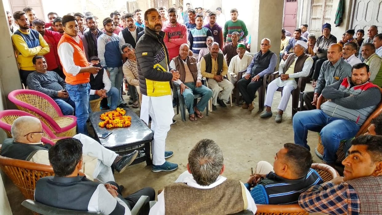 RLD's Chaupal in village Tungri