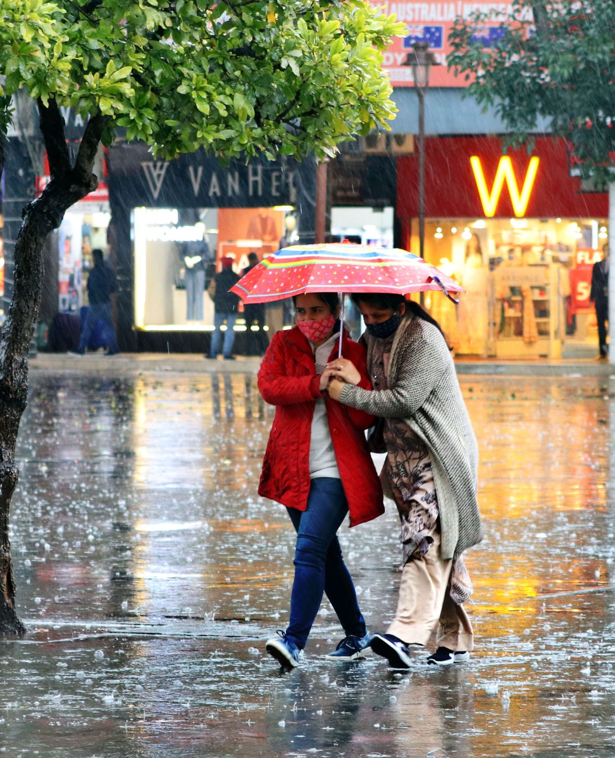 Winter returns again, more rain in February than last year