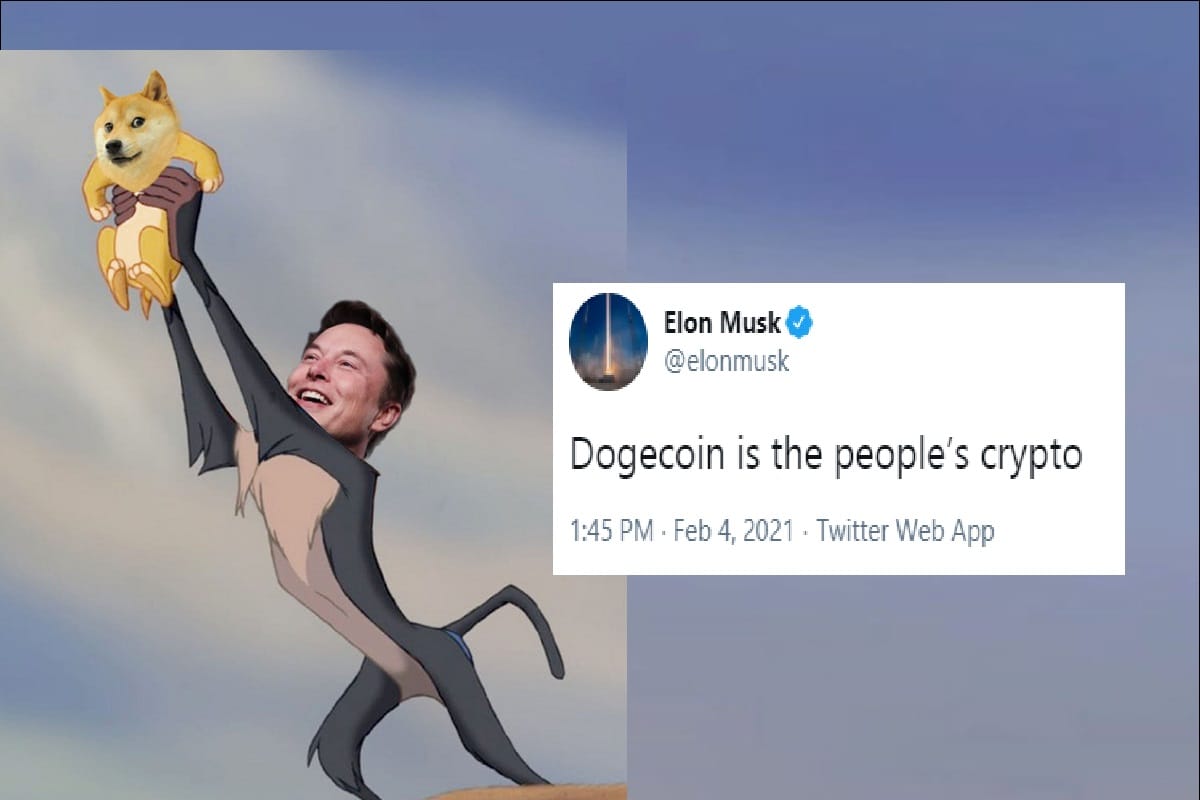 Elon Musk send Dogecoin to moon with his tweet Dogecoin Soars by 60 percent