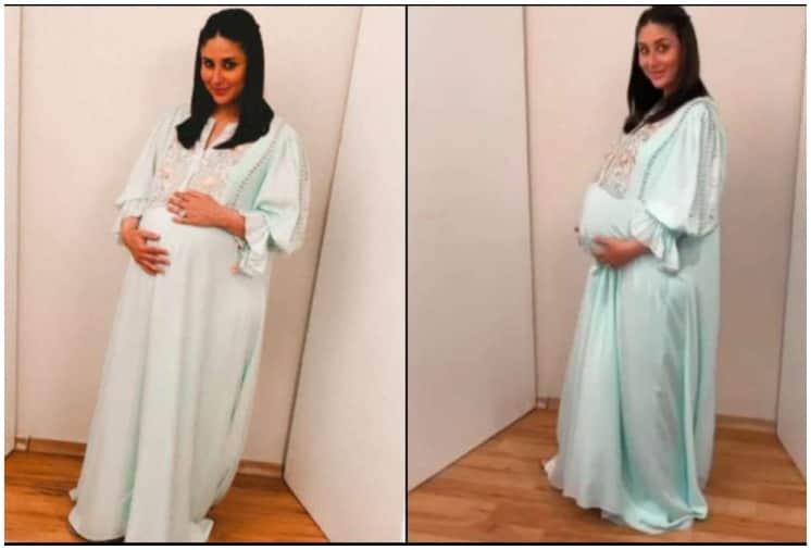Kareena Kapoor Khan is nine months pregnant and 'going strong', in ice blue gown; her boomerang goes viral