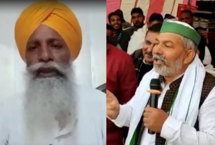 A video of farmer leader Gurnam Singh Chaduni goes viral on Social media