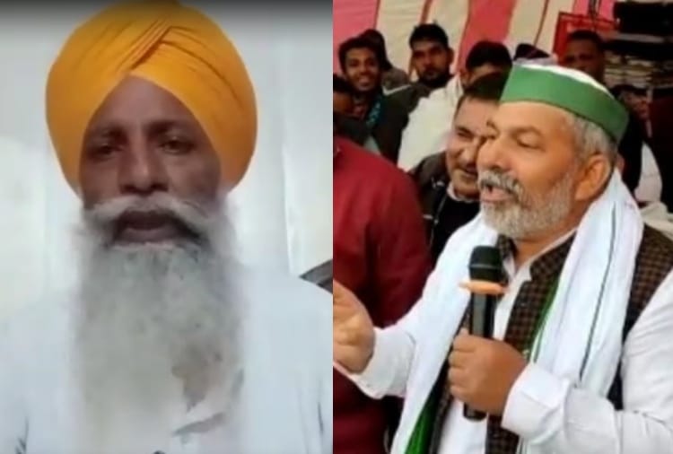 A video of farmer leader Gurnam Singh Chaduni goes viral on Social media