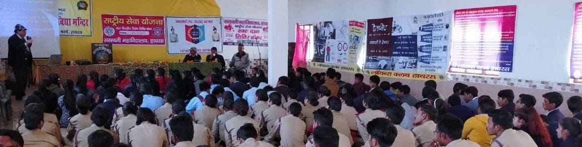 Hathras: ride a bike wearing a helmet, don't sit for three rides